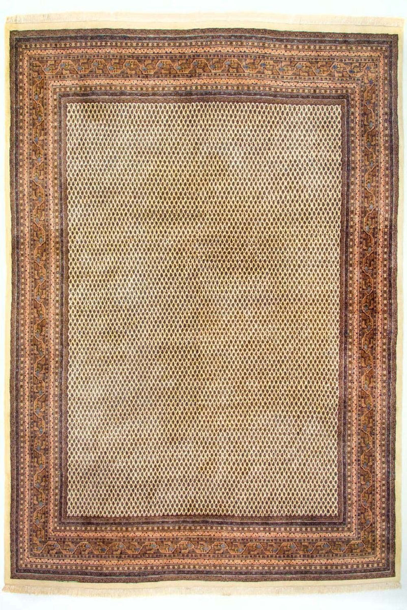 Persisk tæppe - Mir - 395 x 305 cm - beige