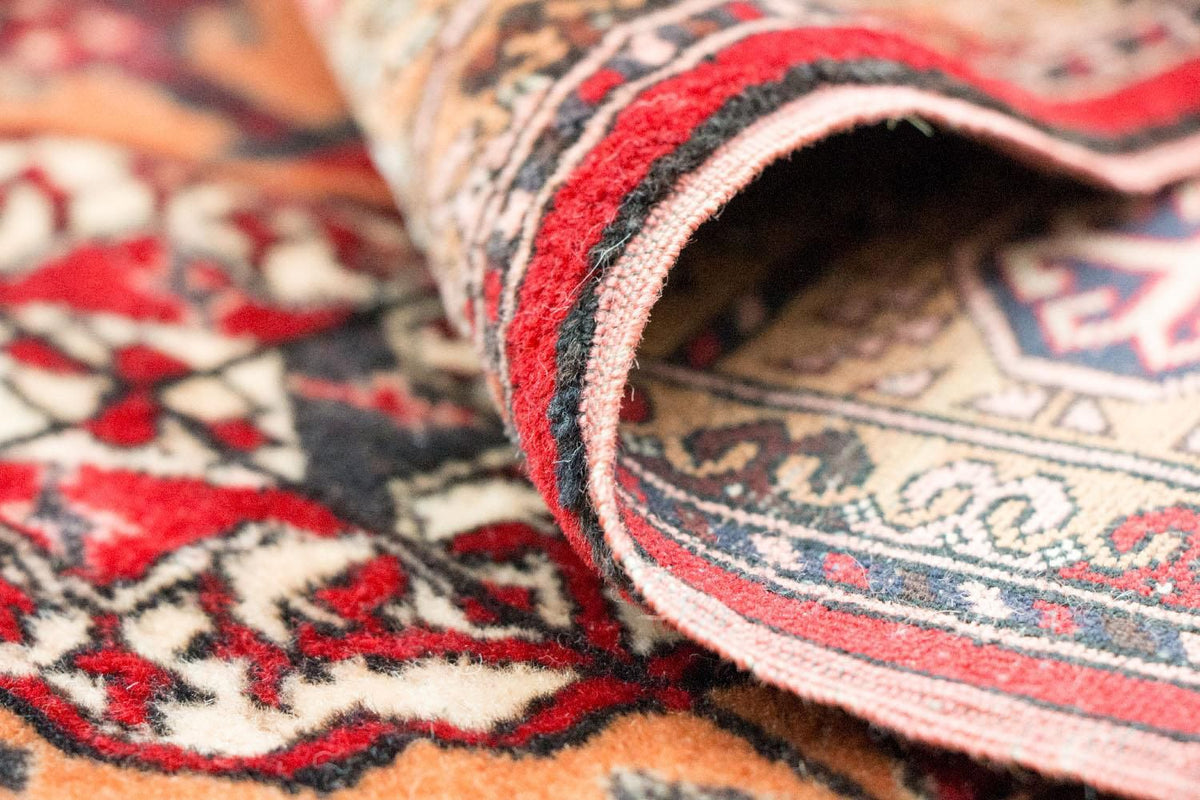 Afghansk tæppe - Bukhara - 156 x 122 cm - laks