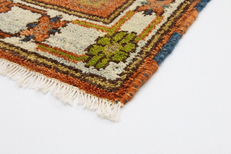 Orientalsk tæppe - 123 x 65 cm - orange