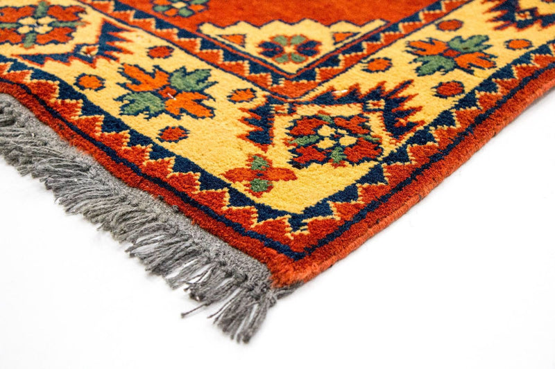 Løber Afghansk tæppe - Hatshlu - 296 x 88 cm - rød
