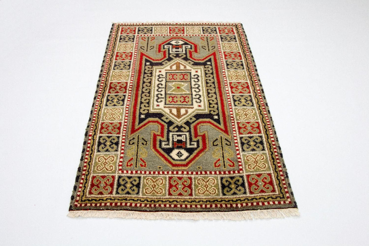 Orientalsk tæppe - 153 x 96 cm - lysegrøn