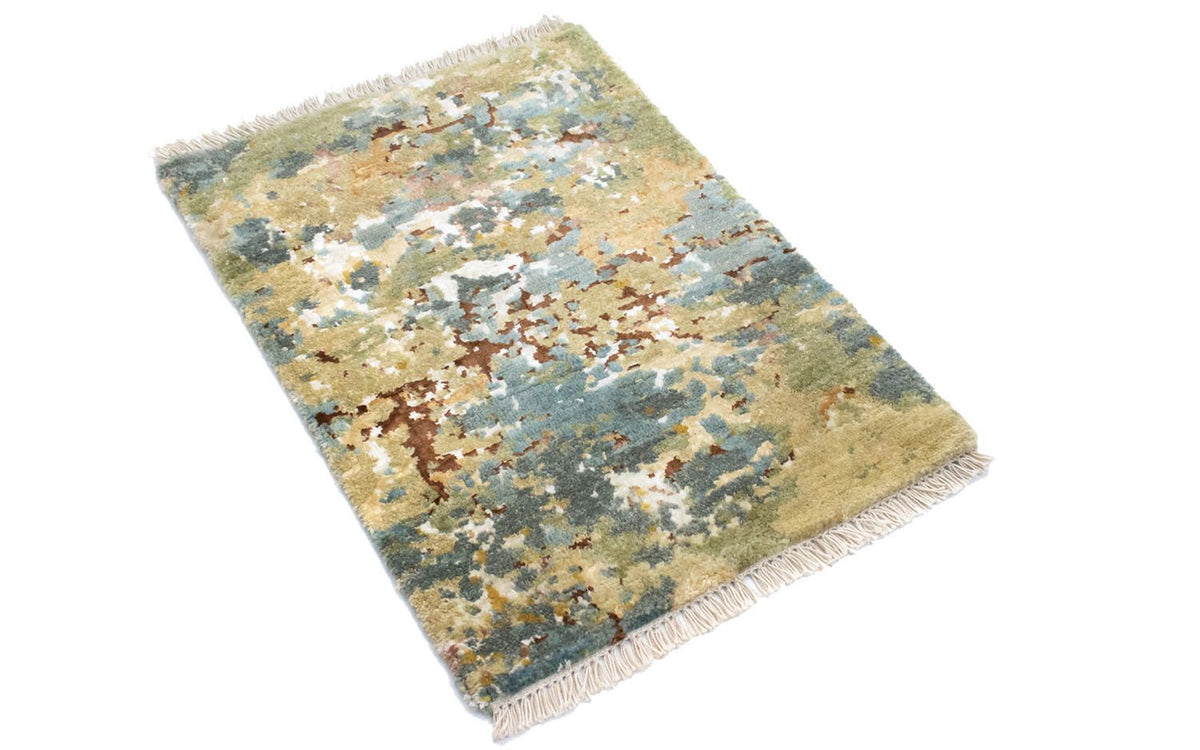 Designer tæppe - 60 x 40 cm - flerfarvet