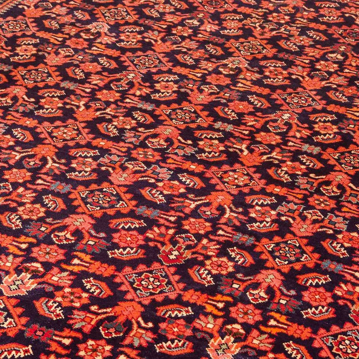 Persisk tæppe - Nomadisk - 333 x 226 cm - mørkeblå