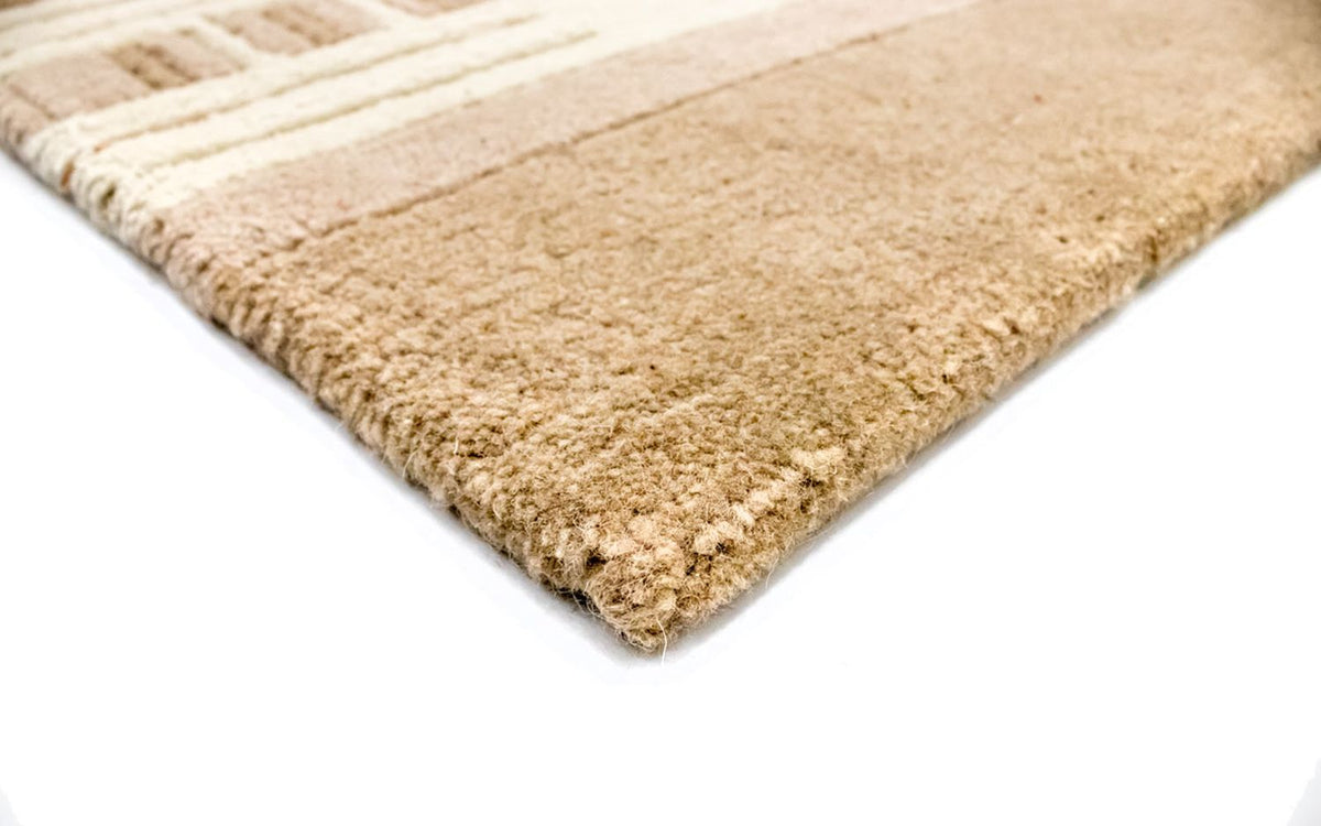 Nepal Tæppe - 241 x 175 cm - beige