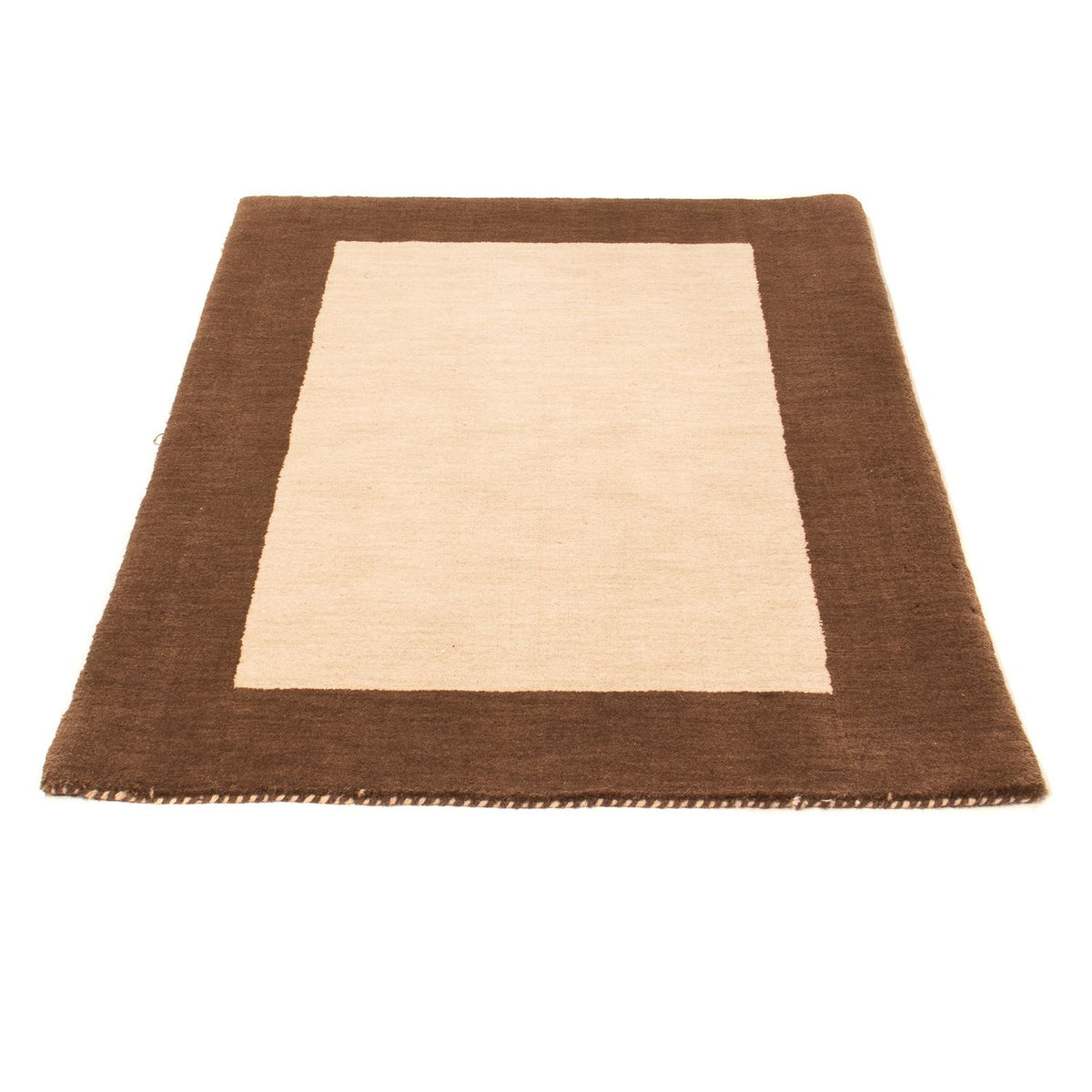 Gabbeh Tæppe - Loribaft Softy - 124 x 94 cm - beige