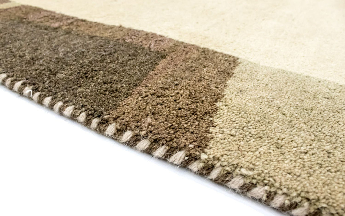 Gabbeh-tæppe - Indus - 203 x 143 cm - beige