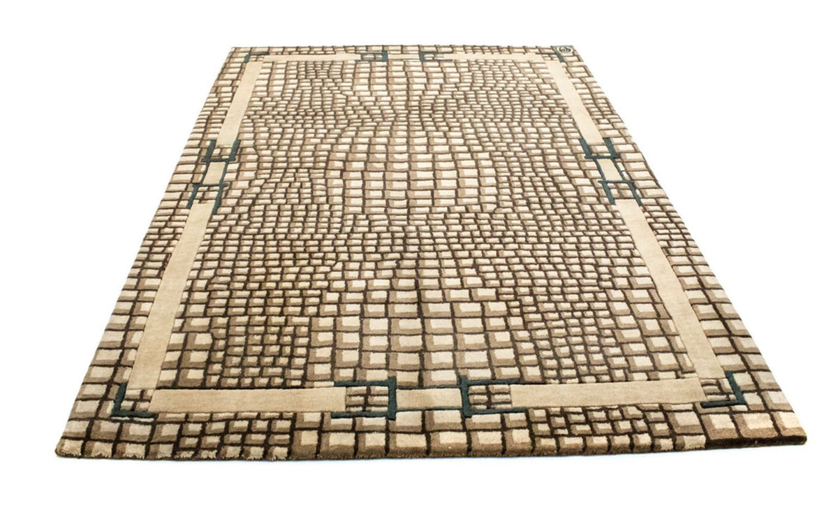 Uldtæppe - 243 x 170 cm - flerfarvet