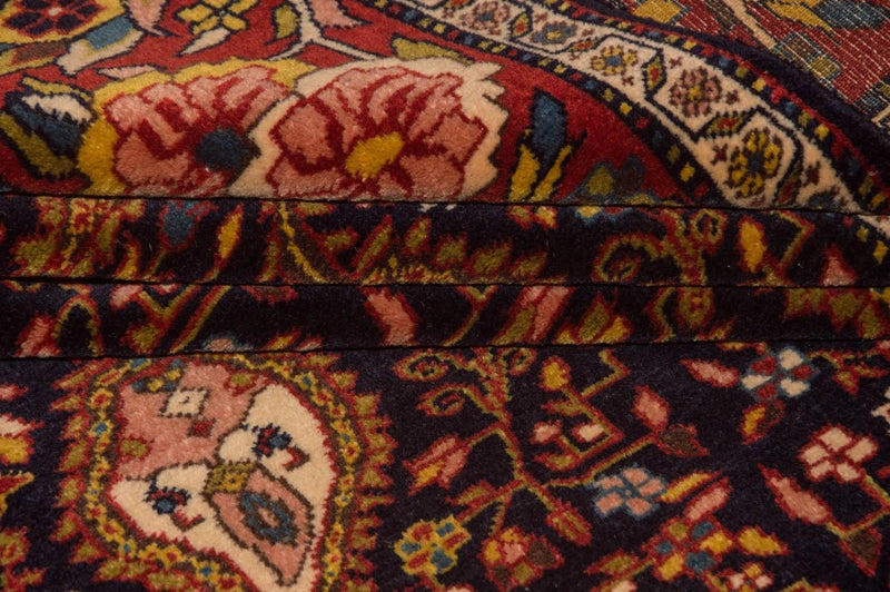 Persisk tæppe - Classic - 171 x 140 cm - mørkeblå