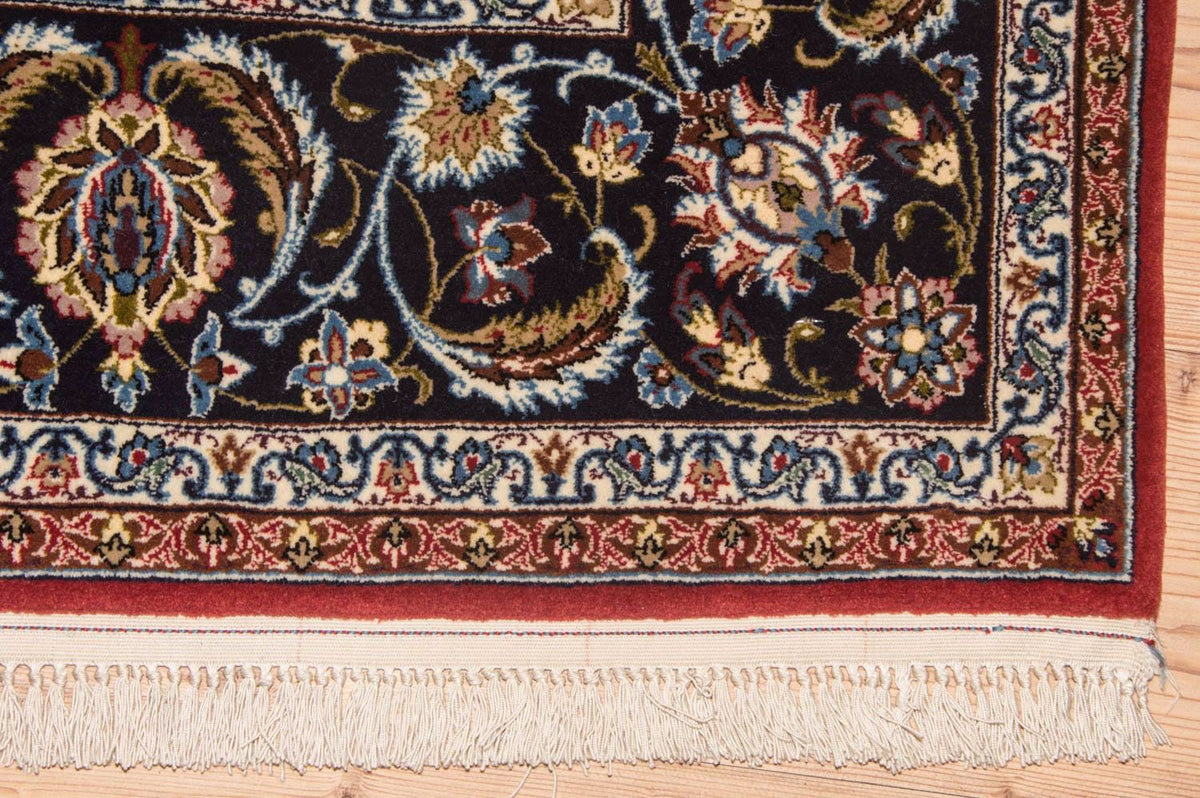 Persisk tæppe - Isfahan - Premium - 224 x 157 cm - rød