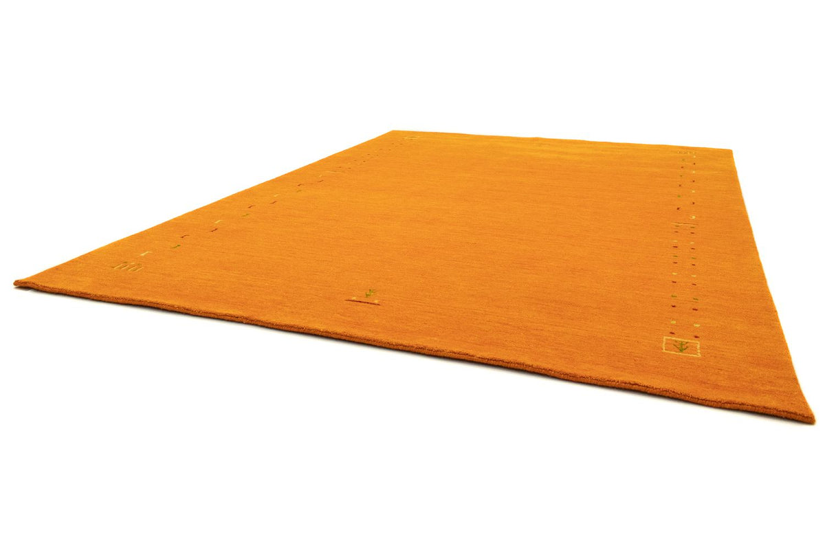 Gabbeh-tæppe - Indus firkantet - 200 x 200 cm - orange