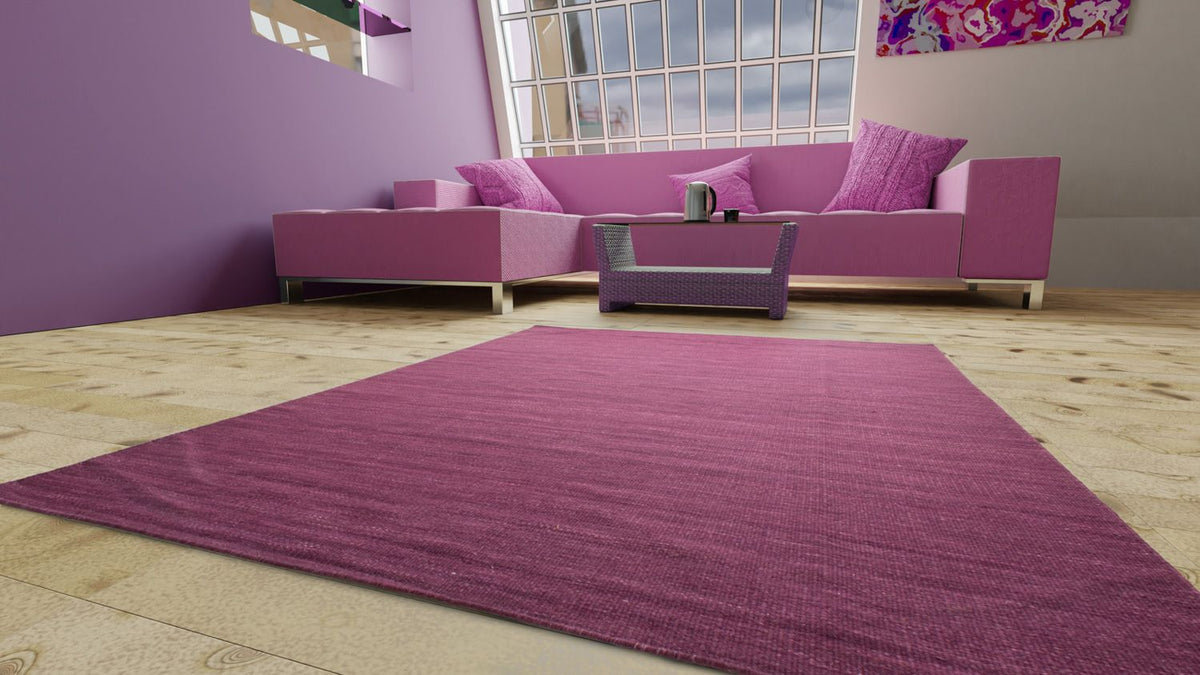 Kelim-tæppe - Trendy - 160 x 90 cm - lilla