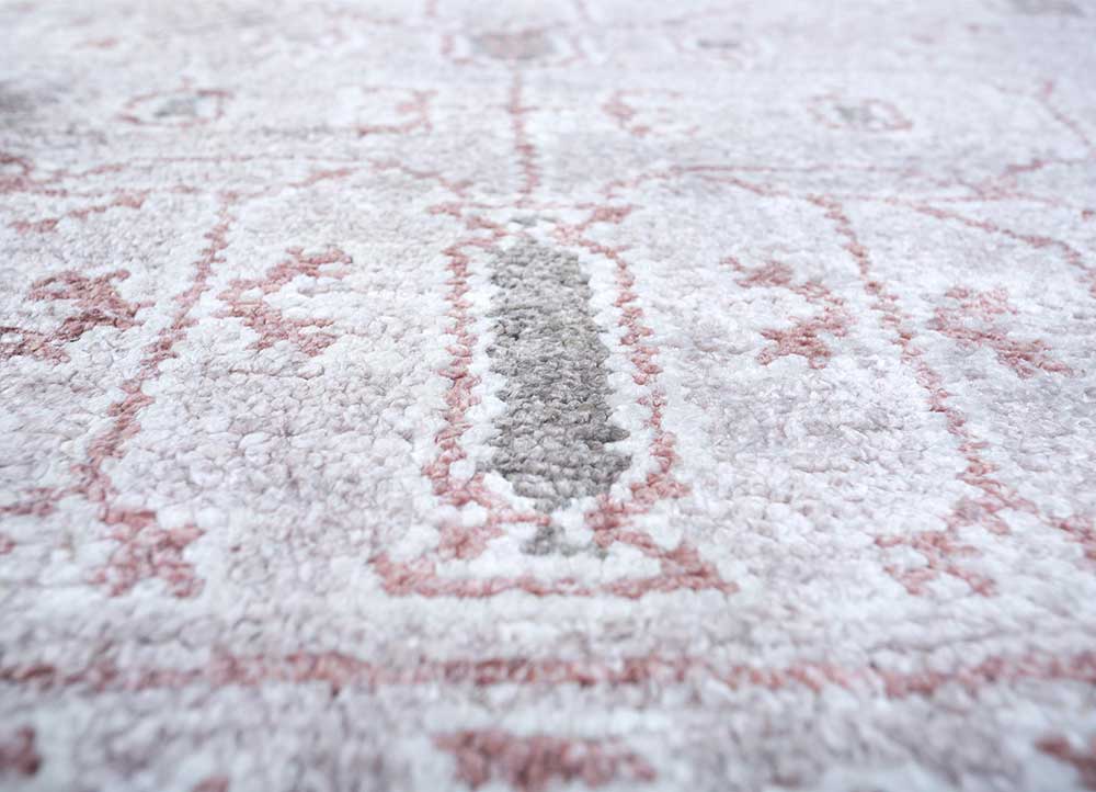 Vintage tæppe - 300 x 240 cm - lilla