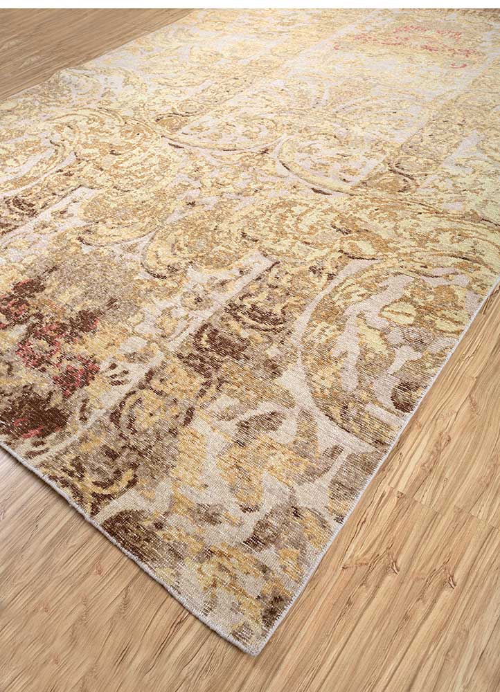 Uldtæppe - 420 x 300 cm - beige