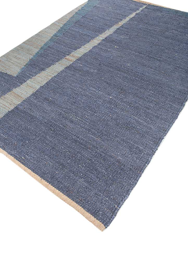 Sisaltæppe - 270 x 180 cm - havblå