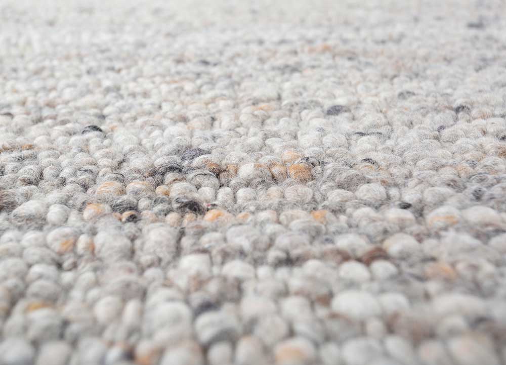 Uldtæppe - 240 x 180 cm - lysegrå