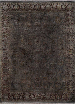 Designer tæppe - 295 x 208 cm - antracit