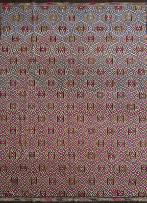Uldtæppe - 330 x 180 cm - beige