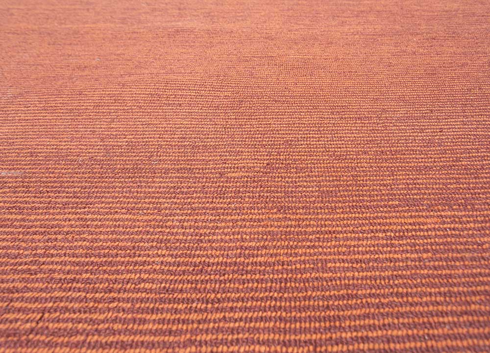 Uldtæppe - 605 x 525 cm - orange