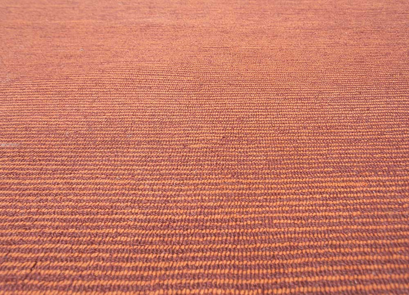 Uldtæppe - 605 x 525 cm - orange