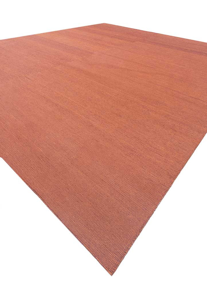 Uldtæppe - 605 x 525 cm - orange