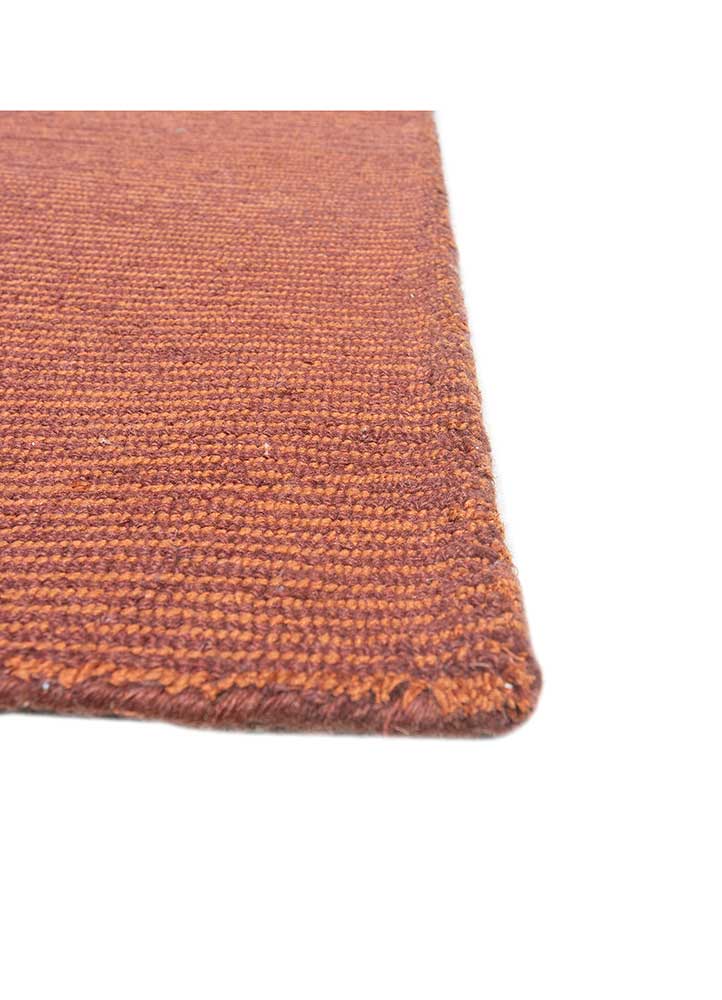 Uldtæppe - 605 x 525 cm - orange