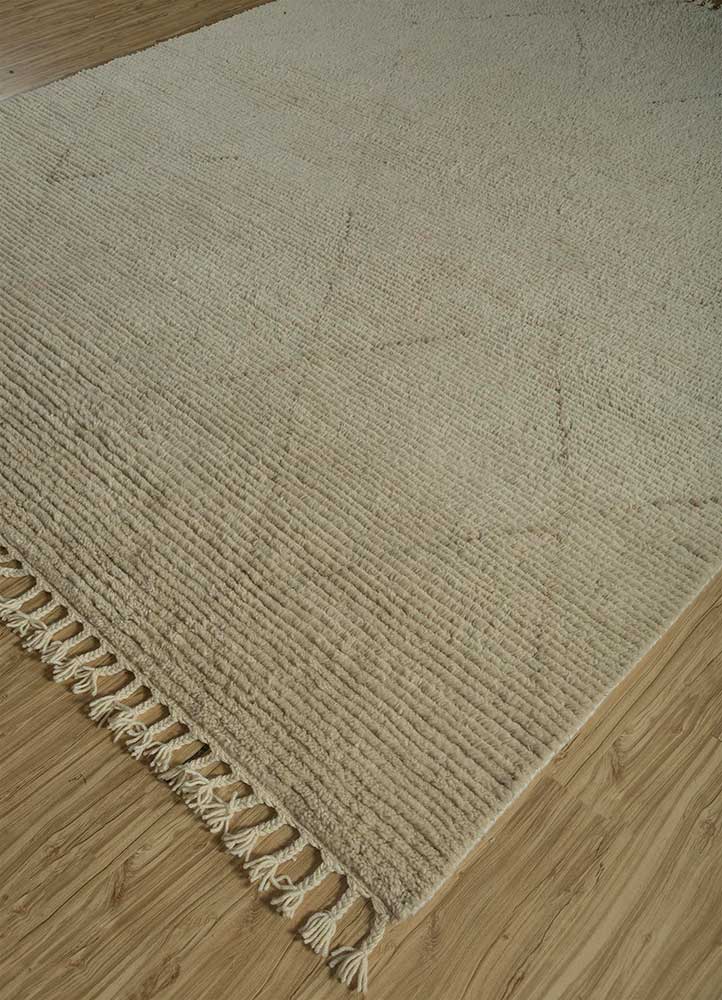 Uldtæppe - 420 x 300 cm - creme