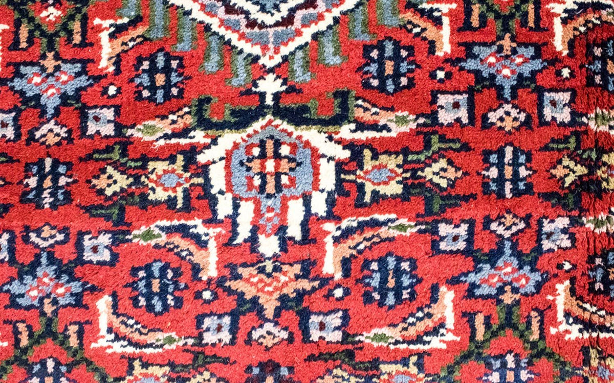 Orientalsk tæppe - 90 x 60 cm - rød