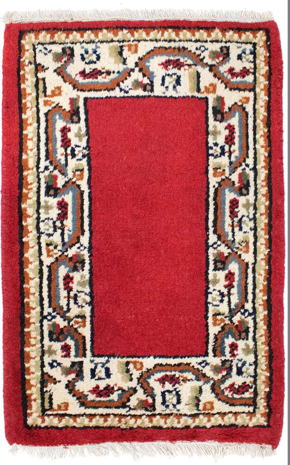 Orientalsk tæppe - 90 x 60 cm - rød