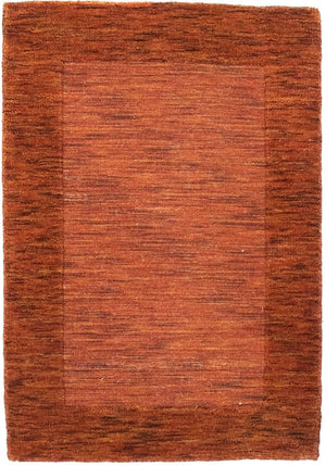Uldtæppe - 90 x 60 cm - rust