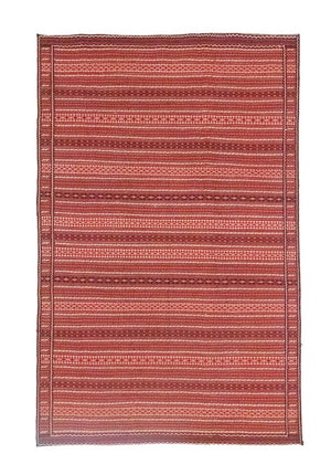 Kelim-tæppe - orientalsk - 301 x 197 cm - rød
