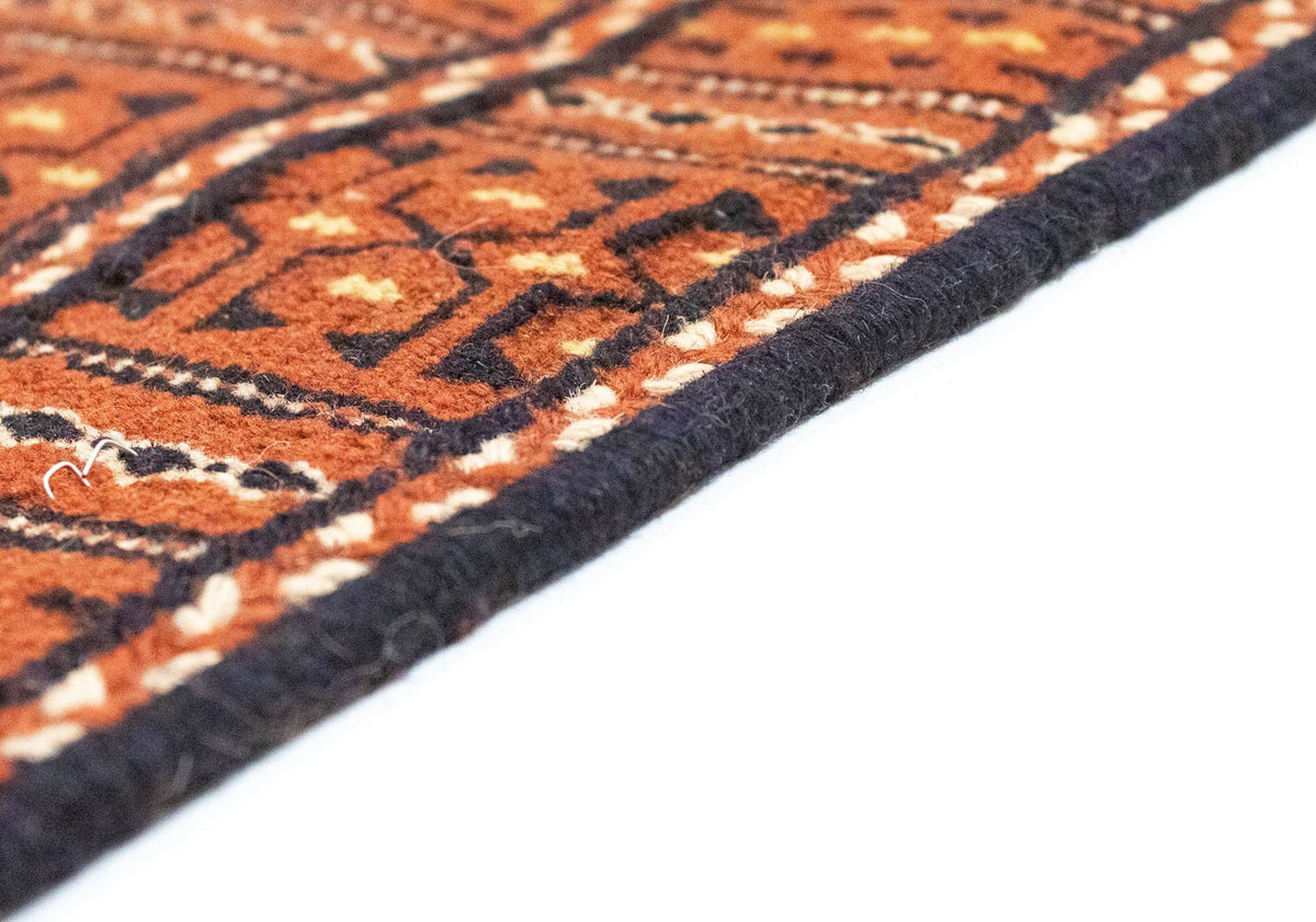 Kelim-tæppe - orientalsk - 305 x 198 cm - orange