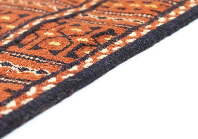 Kelim-tæppe - orientalsk - 305 x 198 cm - orange