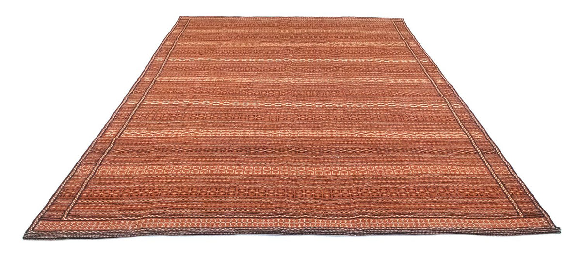 Kelim-tæppe - orientalsk - 305 x 198 cm - orange
