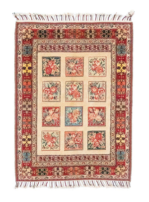 Persisk tæppe - Nomadisk - 168 x 113 cm - farvet