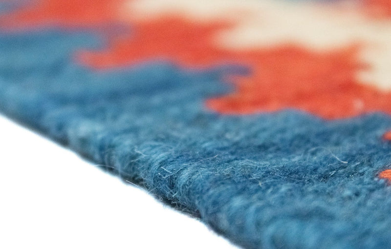 Kelim-tæppe - orientalsk - 88 x 61 cm - beige