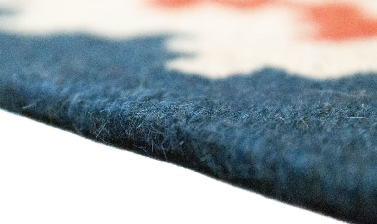 Kelim-tæppe - orientalsk - 98 x 64 cm - flerfarvet