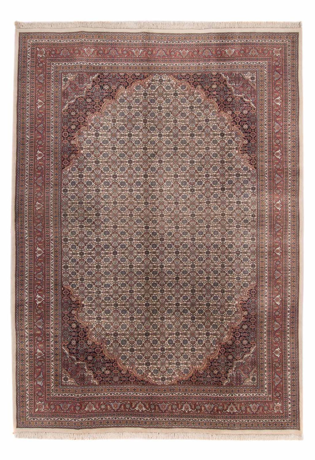 Orientalsk tæppe - Bijar - Indus - 347 x 243 cm - beige