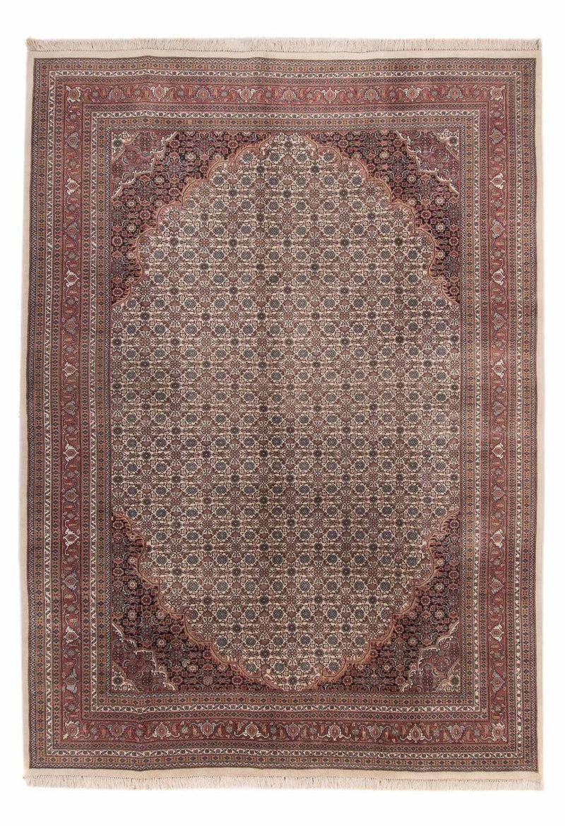Orientalsk tæppe - Bijar - Indus - 347 x 243 cm - beige
