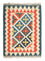 Kelim-tæppe - orientalsk - 89 x 67 cm - beige