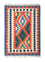 Kelim-tæppe - orientalsk - 93 x 67 cm - blå