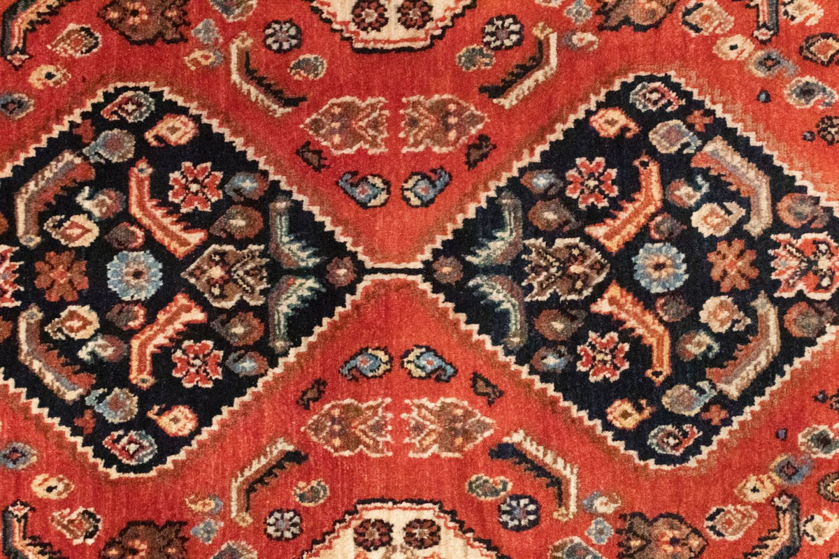 Løber Persisk tæppe - Nomadisk - 249 x 96 cm - rød