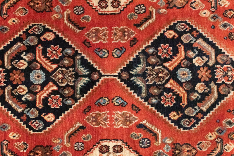 Løber Persisk tæppe - Nomadisk - 249 x 96 cm - rød