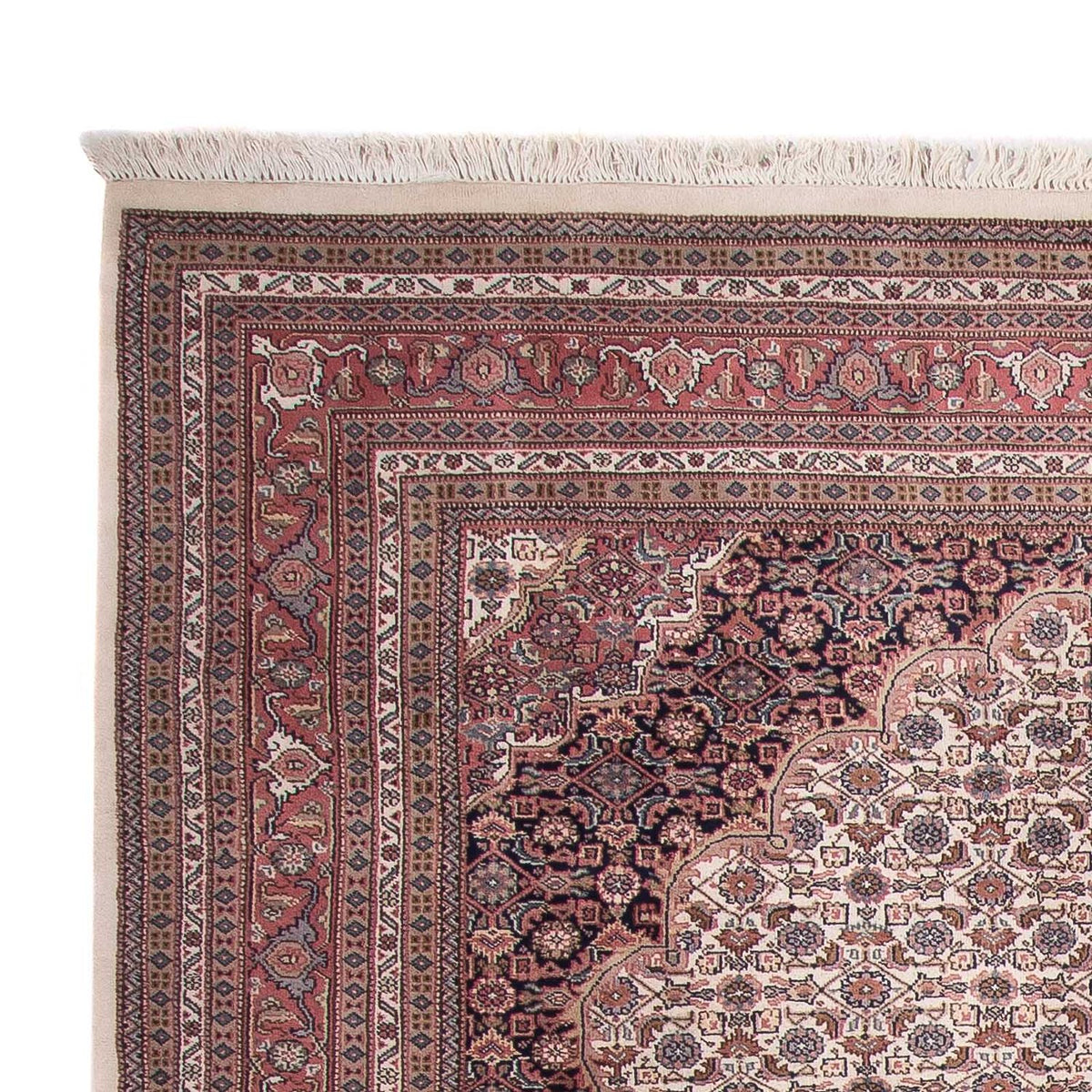 Orientalsk tæppe - Bijar - Indus - 303 x 245 cm - beige