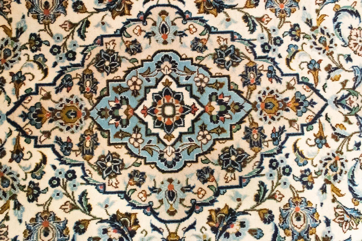 Persisk tæppe - Keshan - 292 x 193 cm - beige