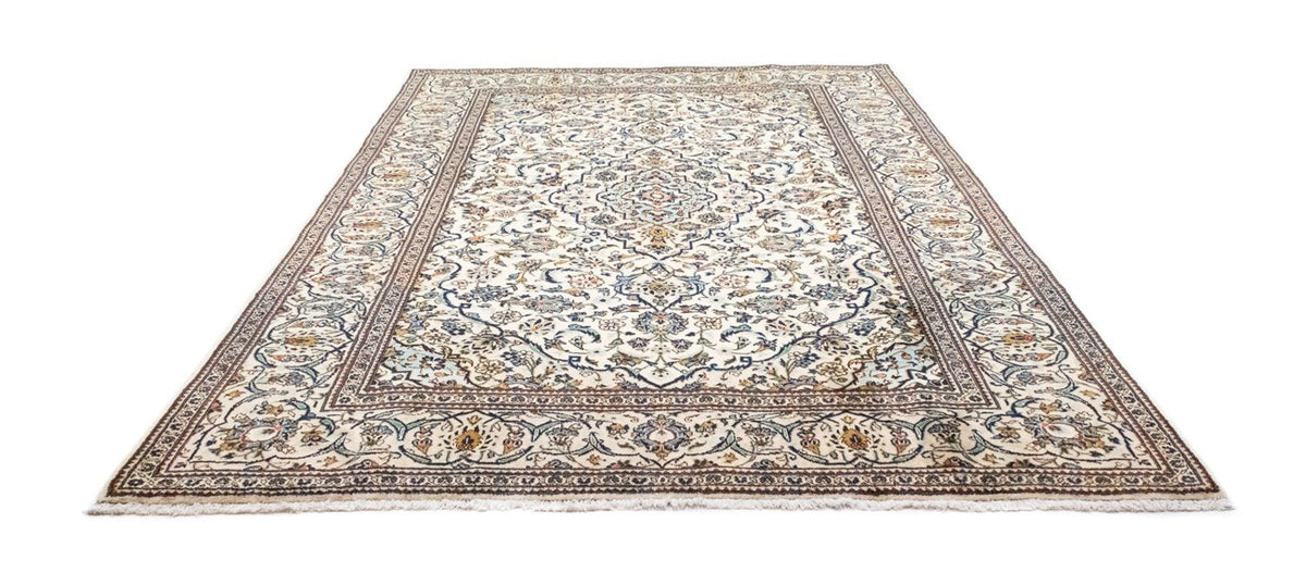 Persisk tæppe - Keshan - 292 x 193 cm - beige