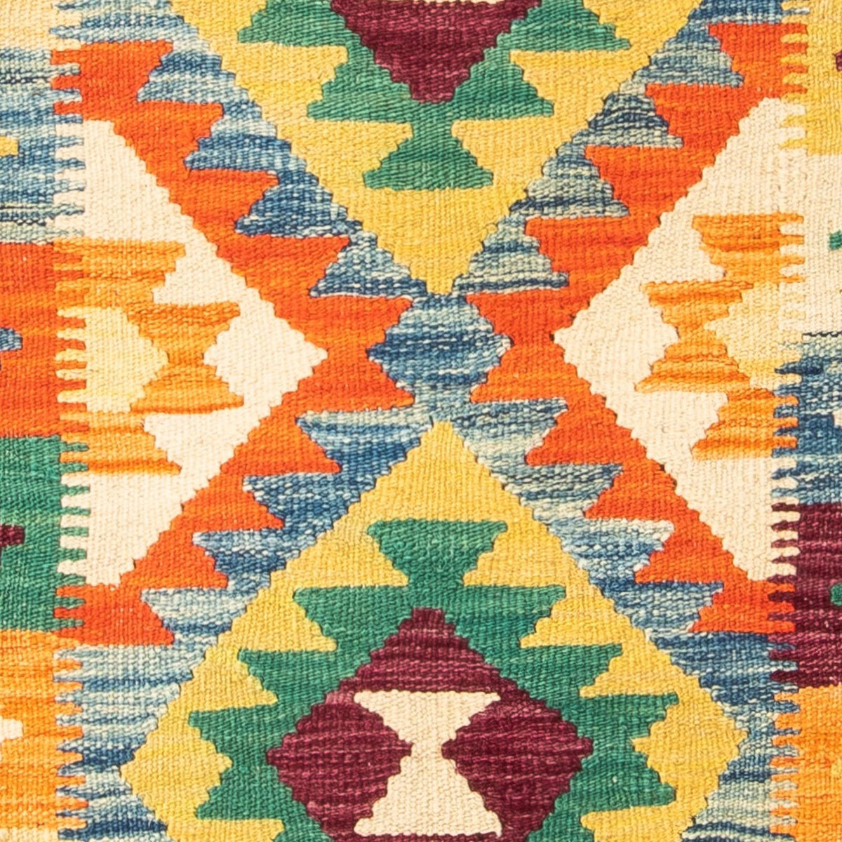 Kelim Carpet - Splash - 124 x 77 cm - beige