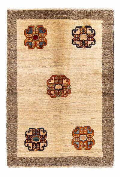 Persisk Gabbeh Tæppe 128x192cm - Perserteppich Wollteppich