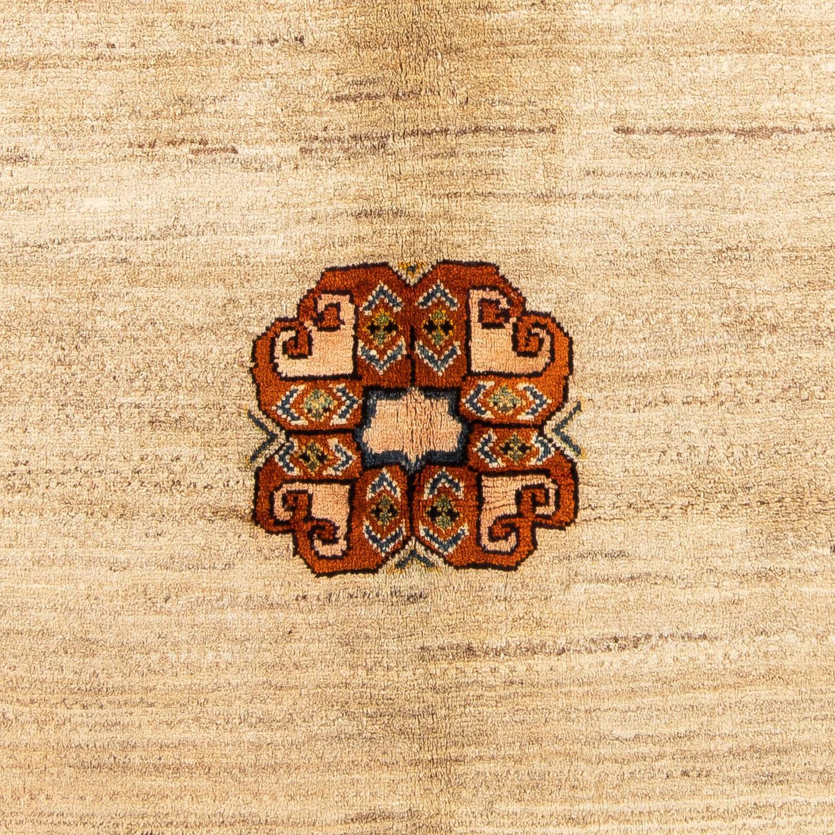 Gabbeh-tæppe - Persisk - 192 x 128 cm - beige