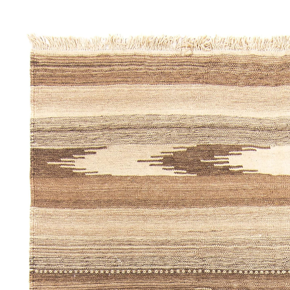 Kelim-tæppe - orientalsk - 200 x 153 cm - flerfarvet