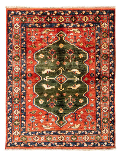 Afghansk tæppe 150x195cm - Orientalsk tæppe - rød